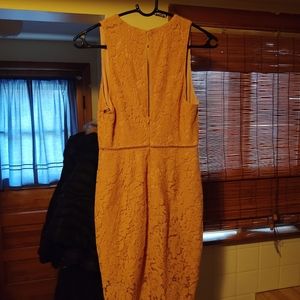 ASTR Lace Form Fitting Sheath Dress, fully lined